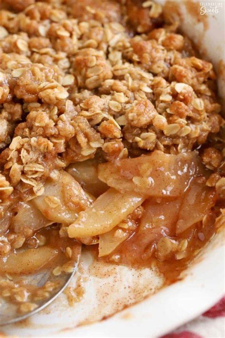 Apple Crisp Recipe - Celebrating Sweets