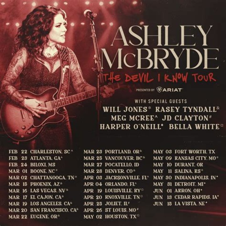 Ashley McBryde Adds 2023-2024 Tour Dates : Concerts & Live Tour Dates - SarkariResult