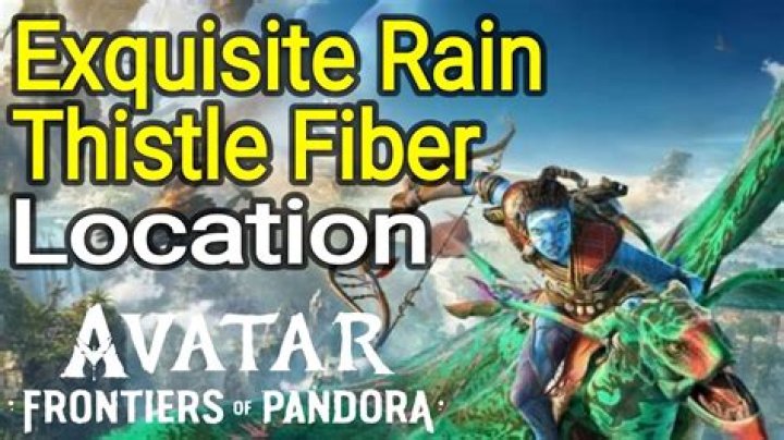 Avatar Frontiers of Pandora: Obtaining Rain Thistle & More - SarkariResult