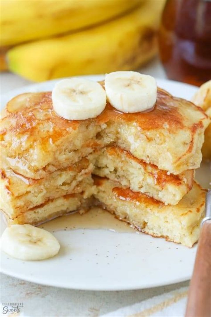 Banana Pancake Recipe - Celebrating Sweets