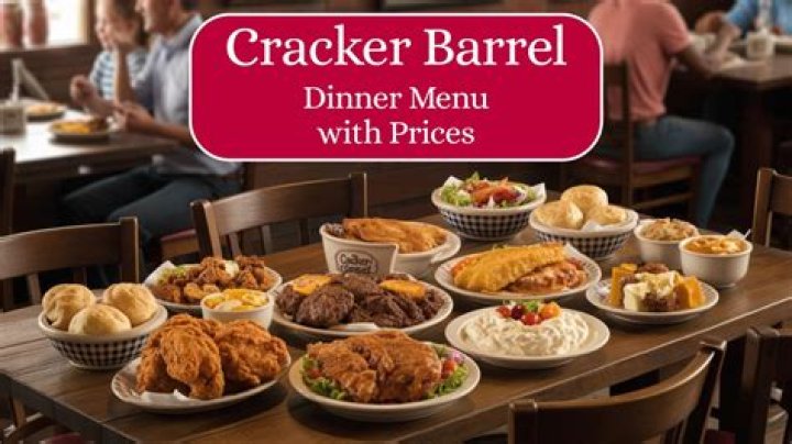 Cracker Barrel Dinner Menu Prices & Hours - SarkariResult
