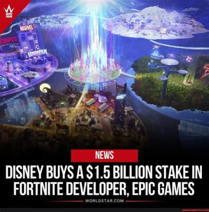 Did Disney Buy Fortnite? Is Disney Buys Stake In Epic Games For $1.5 Billion? - SarkariResult