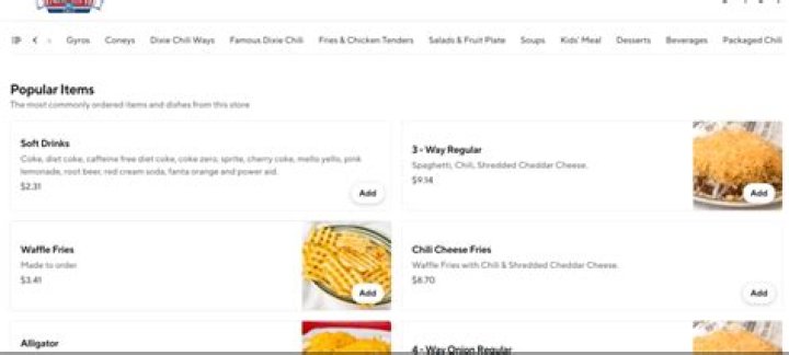 Dixie Chili And Deli Menu and Prices - SarkariResult