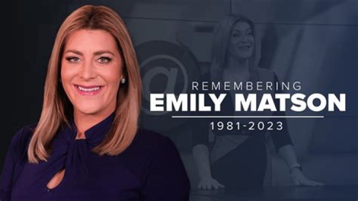 Emily Matson Death Cause And Obituary : What Happened To News Anchor Emily Matson? - SarkariResult