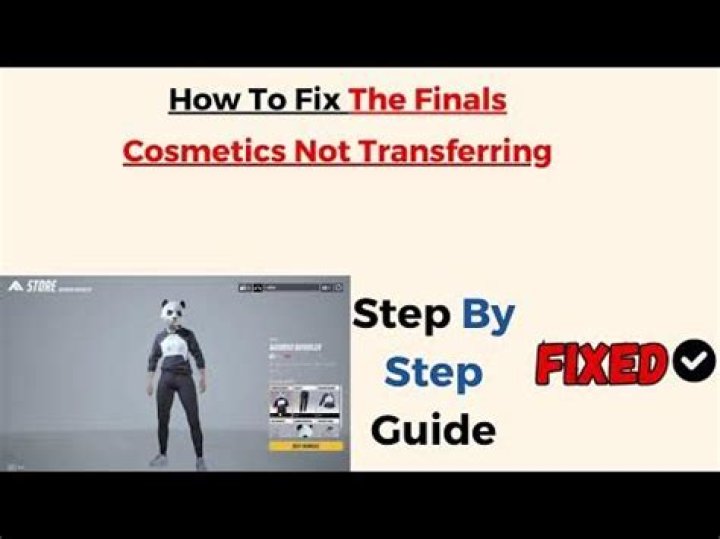 Fixing The Finals Cosmetics Not Transferring Issue - SarkariResult