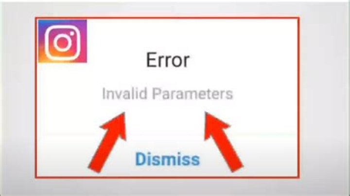 How to Fix / Solve Instagram Invalid Parameters Error - SarkariResult