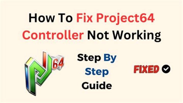 How to Fix / Solve Project64 Controller Not Working - SarkariResult