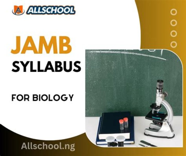 JAMB 2024 Biology Syllabus: A Comprehensive Guide - SarkariResult