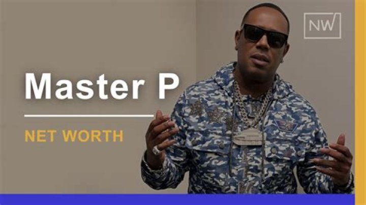 Master P Net Worth (Updated 2022) Earnings, Salary, & More
