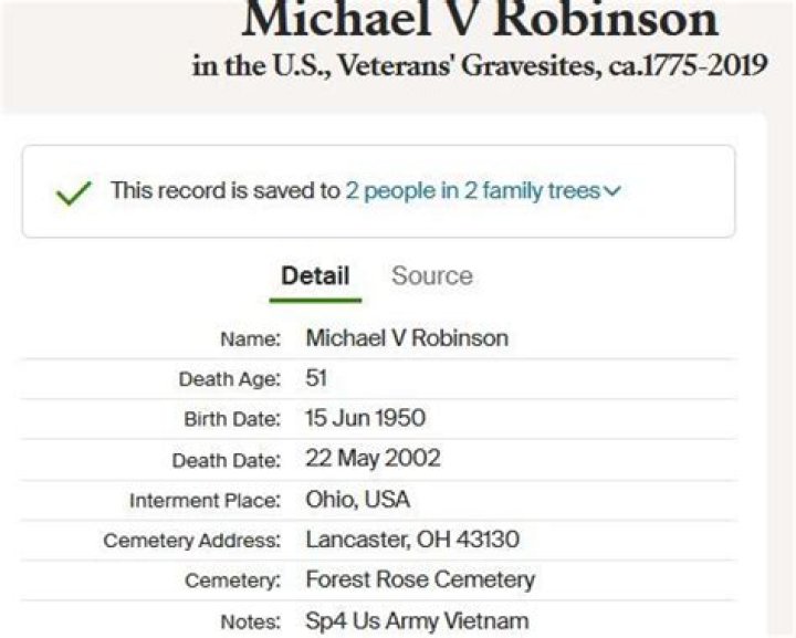Michael Vernon Robinson
