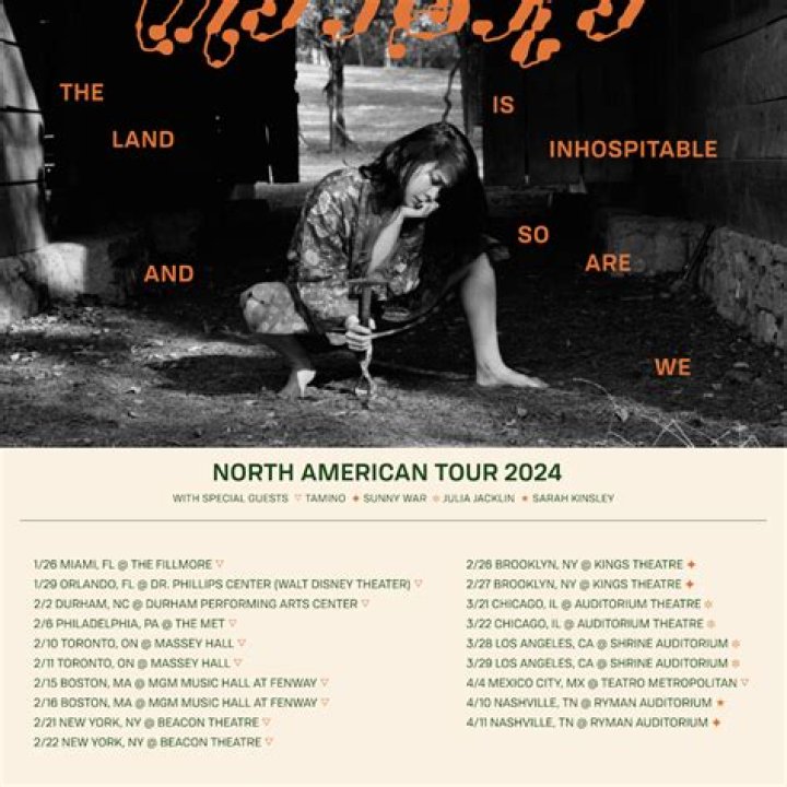 Mitski 2024 North American Tour: Presale, Tickets, Dates, Venues - SarkariResult