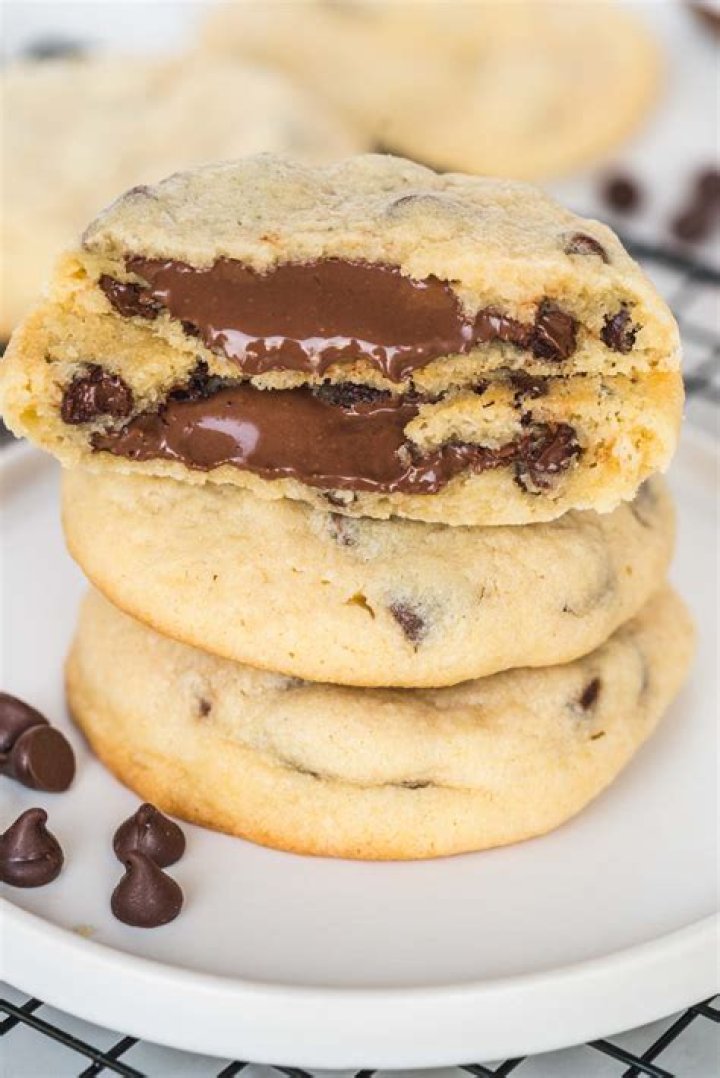 Nutella Stuffed Cookies - Celebrating Sweets