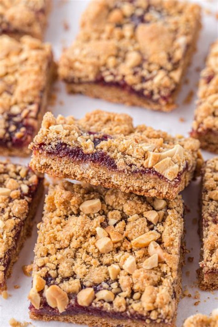 Peanut Butter & Jelly Bars