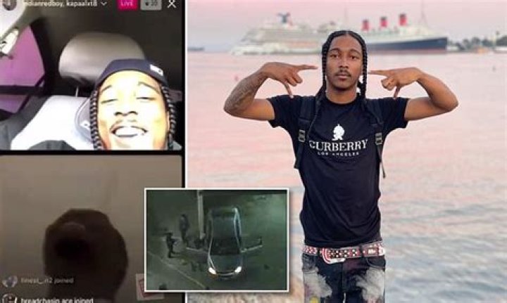 Rapper Indian Red Boy Was Shot To Death During A Live Broadcast On Instagram