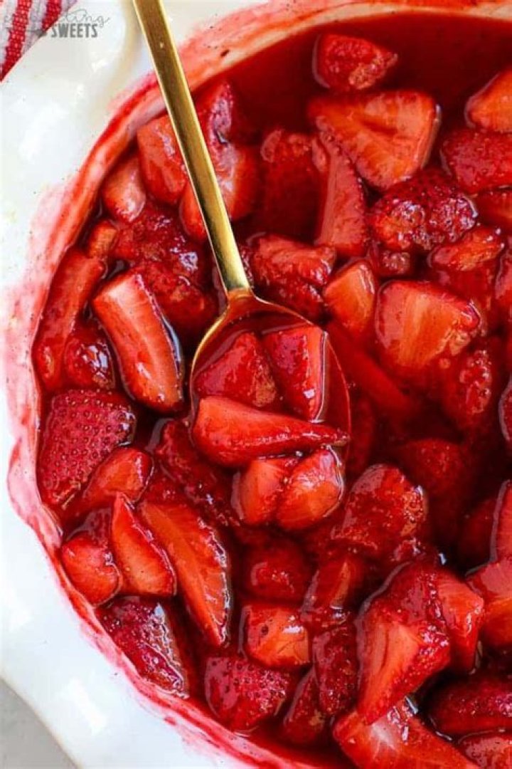 Roasted Strawberries - Celebrating Sweets