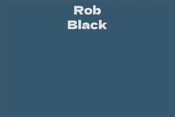 Rob Black Net Worth