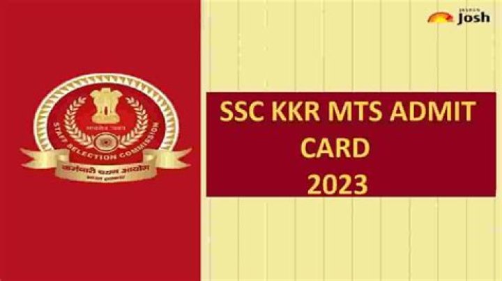 SSC KKR 2022 Admit Card for various post at ssckkr.kar.nic.in