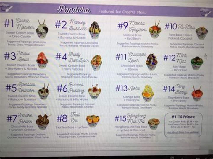 Steve's Ice Cream Menu Prices - SarkariResult