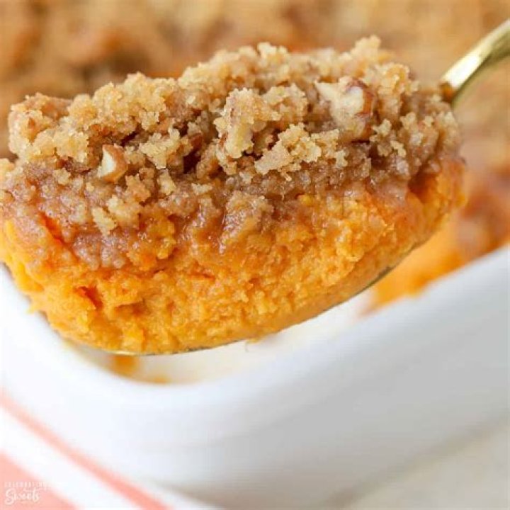 Sweet Potato Souffle - Celebrating Sweets