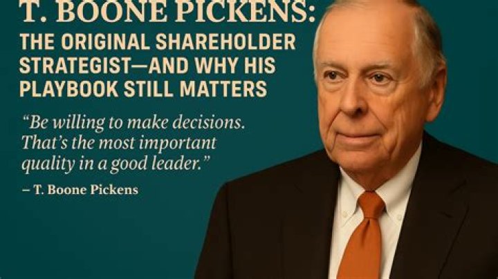 T. Boone Pickens Net Worth: Details About Cars, Income, Business, Assets - SarkariResult