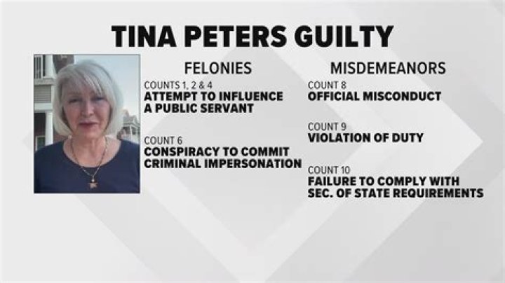 Tina Peters Arrested, Why was Mesa County Clerk Tina Peters Arrested?