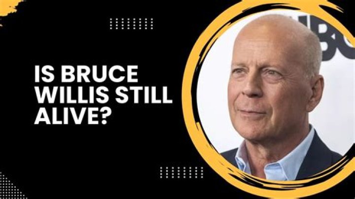 What's the Latest on Bruce Willis? Is Bruce Willis Still Alive? - SarkariResult