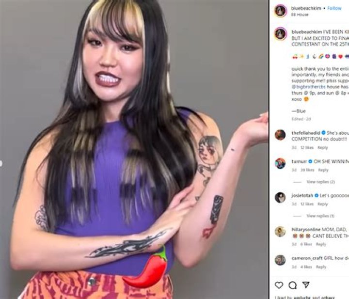 Who Is Blue Kim on Big Brother? Age, Instagram Family and Net Worth