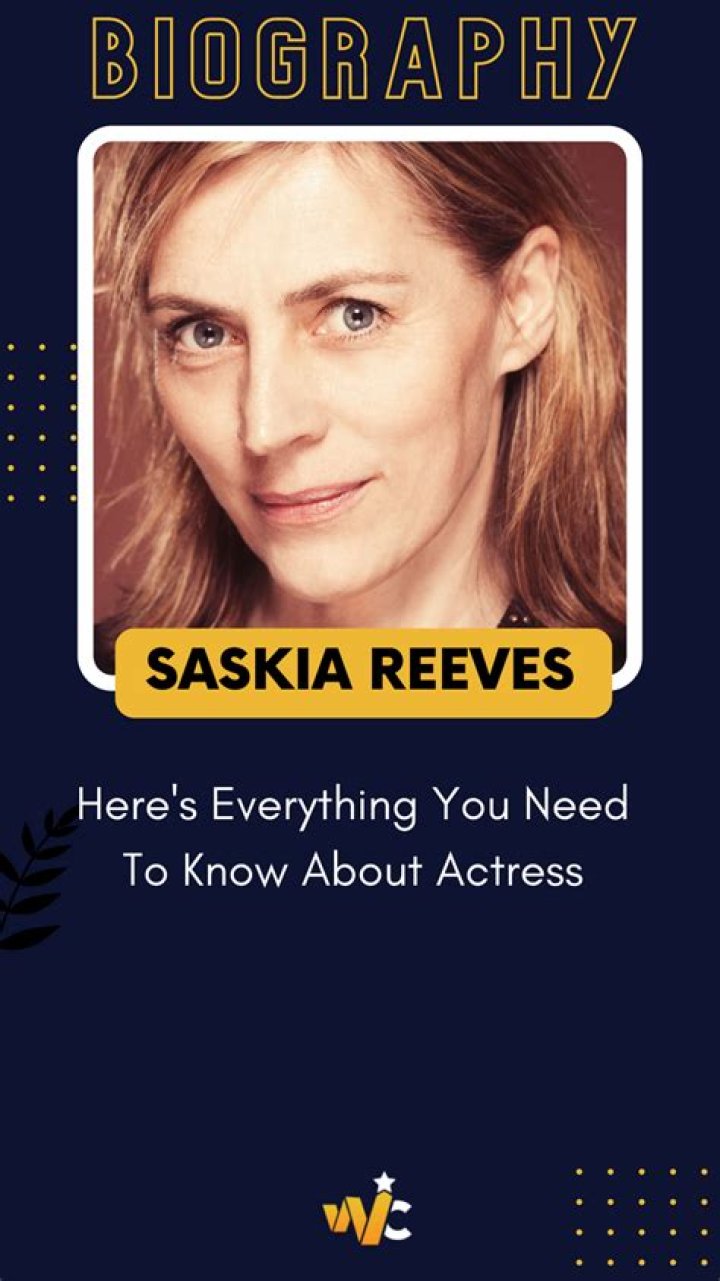 Who is Saskia Reeves? All We Know About English actress