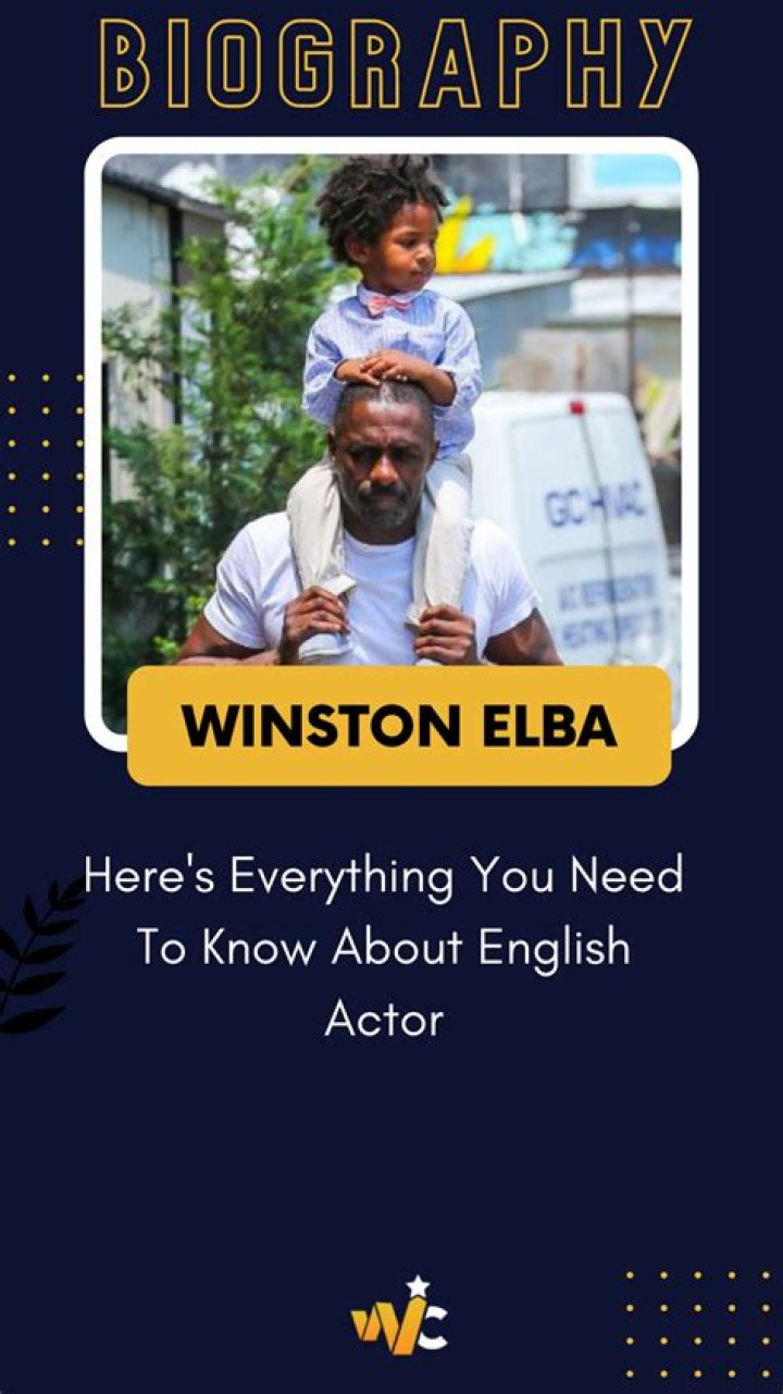 Who is Winston Elba? Get To Know Everything About Naiyana Garth’s Son