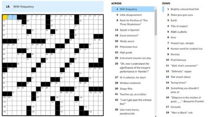Years ago NYT Crossword Clue | 15 June 2023